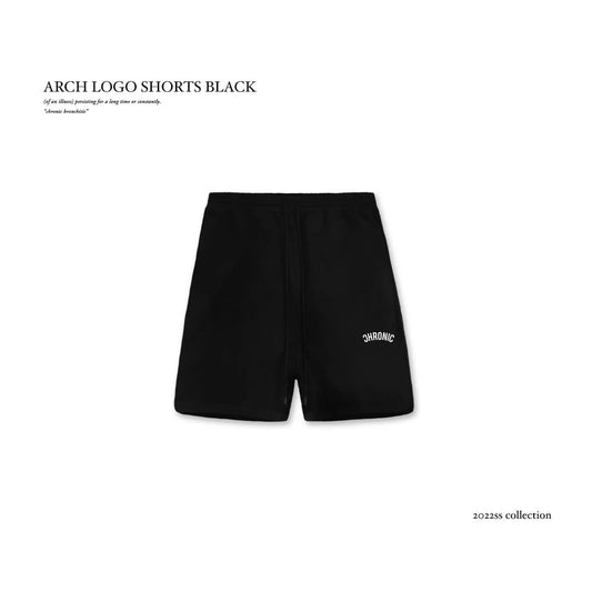 ARCH LOGO SHORTS BLACK